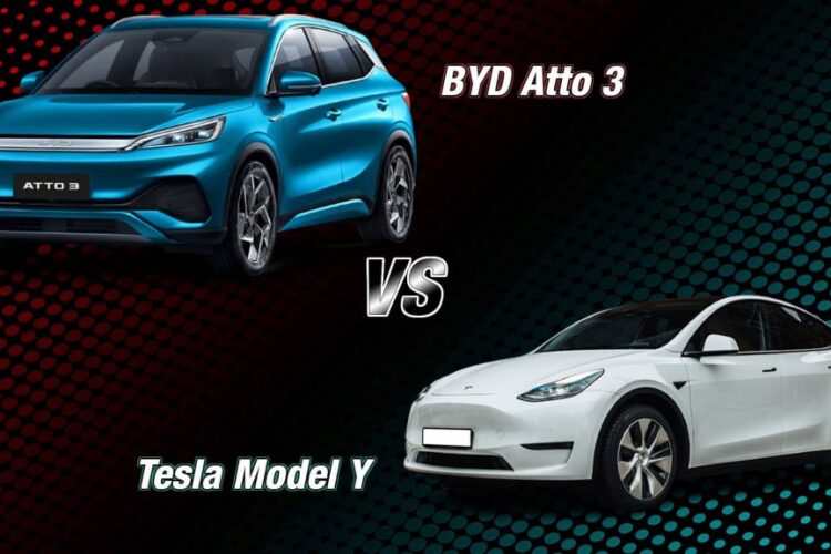 BYD Atto 3 VS Tesla Model Y